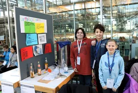 The spirit of research knows no age limits: Participants from different age groups and disciplines presented their projects (Photo: THI).
