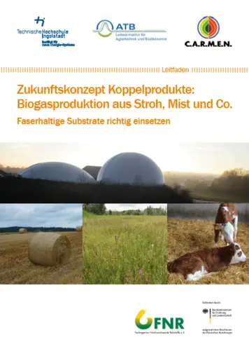Praxisleitfaden Biogas & alternative Einsatzstoffe Link zu ONline-Lesemöglichkeit für Magazin LaRa 2022