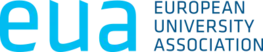 Quelle: European University Association Abbildung des eua-Logos mit dem Textzusatz European University Asscociation