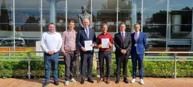 Die Internationalisierung zu stärken und neue Studierendengruppen zu gewinnen: Das sind zwei der Ziele, die THI-Präsident Professor Walter Schober (3.v.l.) und die Delegation erreichen will (Foto: THI).