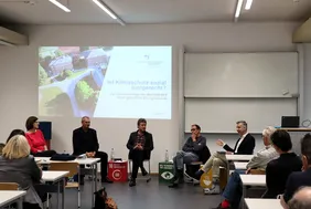 Established format: The Neuburg Sustainability Talks bring together experts from science, business, and society (Photo: THI).