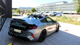 Research vehicle for safety research: At CARISSMA, technologies are developed and tested to help prevent accidents and reduce the severity of crash consequences (Photo: THI).
